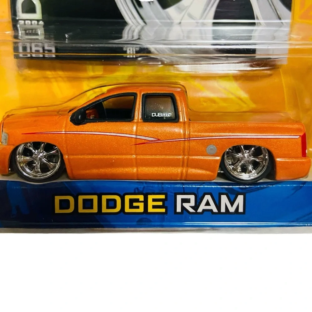 Dub City Dodge Ram 1:64 Jada Toys Orange